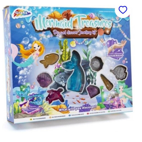 Mermaid treasure box