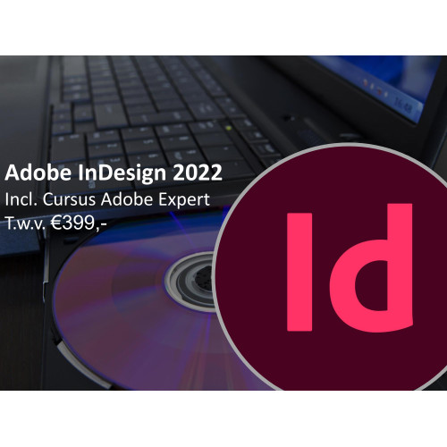 Adobe InDesign 2022 Cursus + Software Licentie