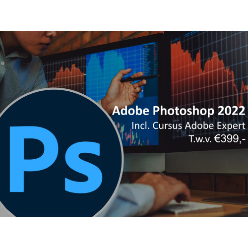 Adobe Photoshop 2022 Cursus + Software Licentie