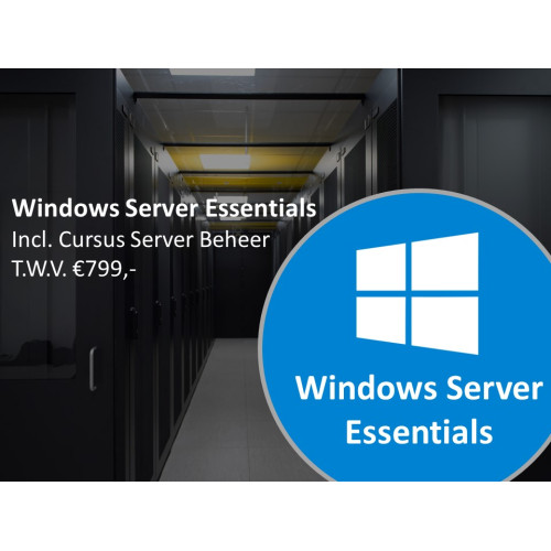 Windows Server Essentials Cursus + Software Licentie