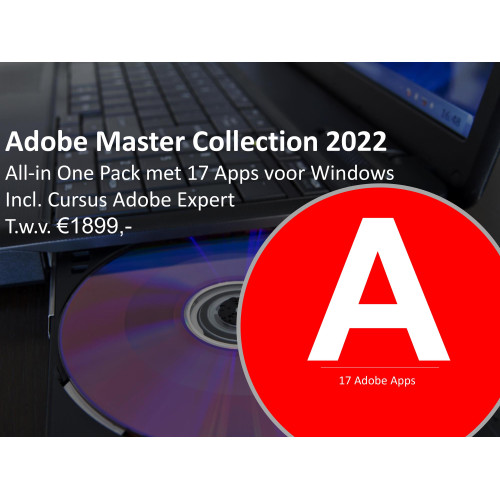 Adobe Master Collection 2022 - Cursus + 17 Apps