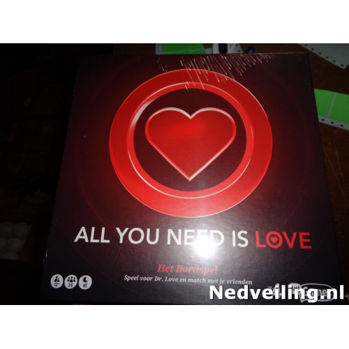 3x Spel All you need is love 