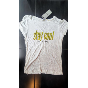 ONLY T-shirt Stay COOL wit Medium