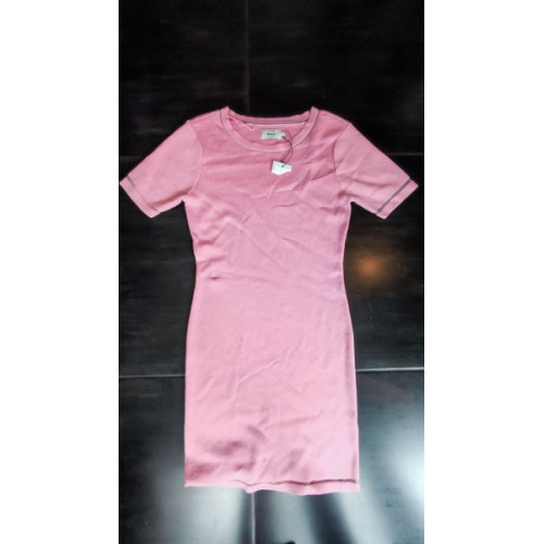 Only Lange T-shirt Roze Medium