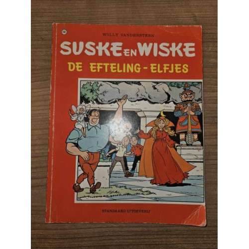 1 x Suske en Wiske stripboek De Efteling-Elfjes.