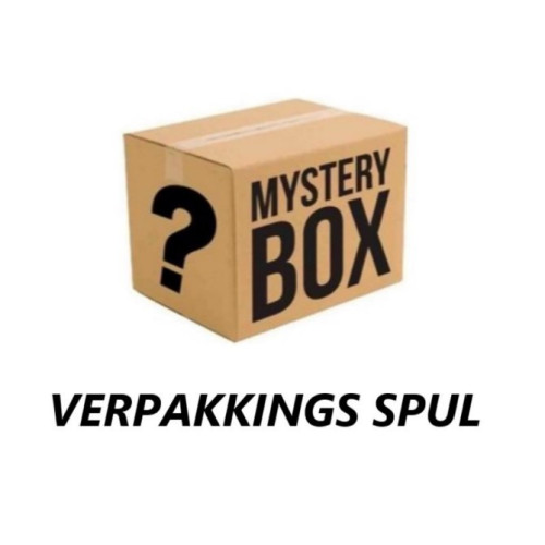 Mystery doos  met verpakkingsmateriaal 