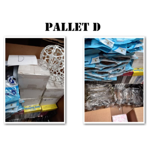 Palletbox met div handel BOX D