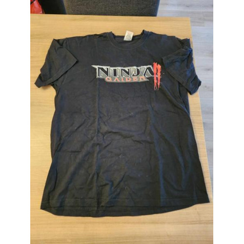 1 x T-shirt zwart Ninja Gaiden.