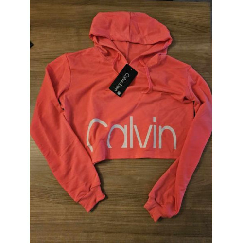 1 x Calvin Klein korte trui fluorroze maat XXL nieuw.