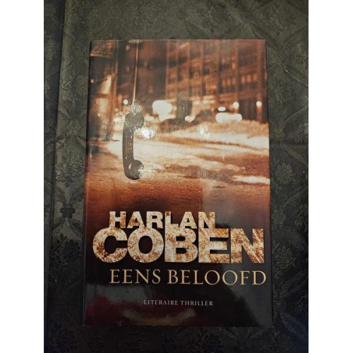 1 x Boek Harlan Coben Eens beloofd. 