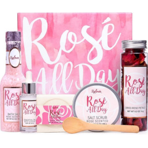 2x BFF LOVE Verjaardag Cadeau geschenk Gift set Rose All Day