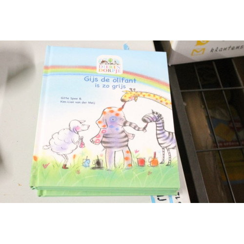 Kinderboekje  gijs de olifant  6x   ds 27